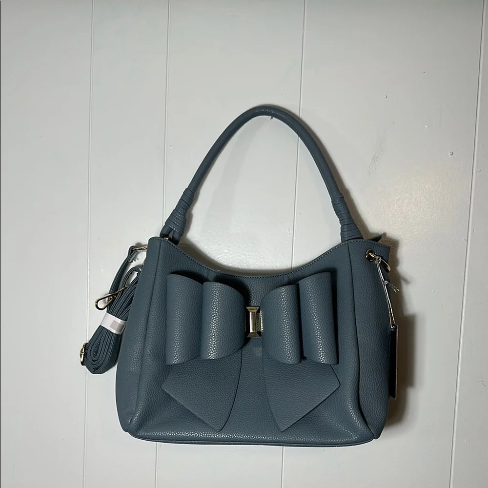 Elegant Handbag with Bow Accent NWT - Picture 1 of 3